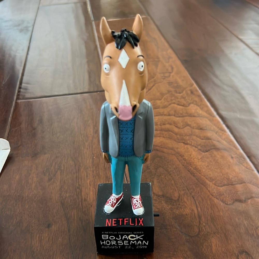 Collectible Netflix Bojack Horseman Talking Bobblehead